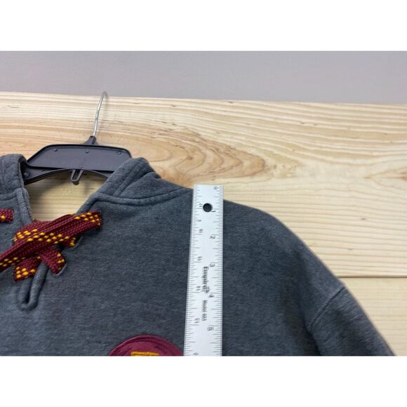 Minnesota Golden Gophers Sweatshirt Small Gray Hoodie Football Heavyweight Lace - Picture 7 of 12